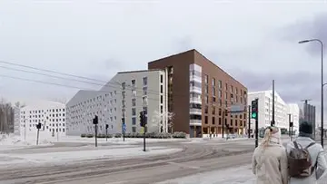 SRV toteuttaa 92 asunnon opiskelija-asuntokohteen Helsingin Oulunkylään