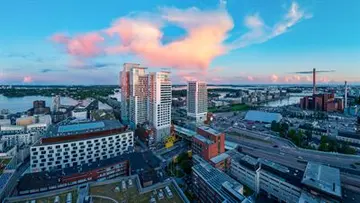 Horisontin ravintola BISOUBISOU avautuu vappuna Suomen ensimmäisen toimistopilvenpiirtäjän huipulle