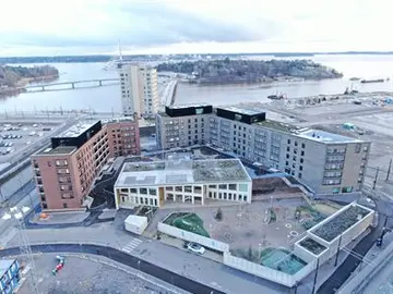 SRV rakensi Helsingin kaupungin Asuntotuotantopalvelulle 125 asunnon asuinkorttelin Nihtiin Helsingin Kalasatamaan