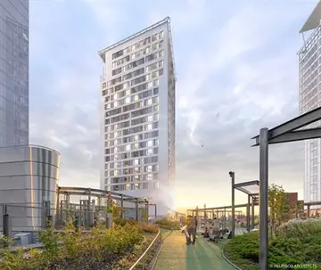 SRV sells 240 residential units and space for a children’s nursery to PATRIZIA – construction of the fourth tower in Kalasatama, Helsinki begins