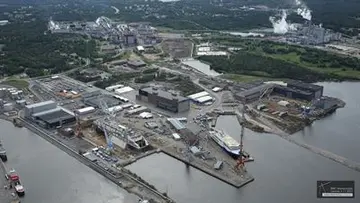 RMC:n telakan uudella monitoimihallilla muurattiin peruskivi – valmistuessaan yksi Rauman suurimmista teollisuusrakennuksista