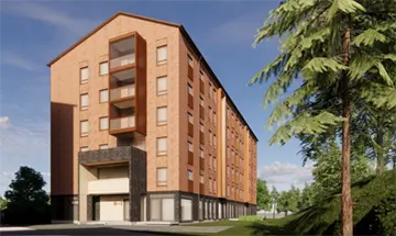 SRV:n Kojamolle rakentama kerrostalokohde Pyhtäänkorventiellä Vantaan Veromiehessä valmistui