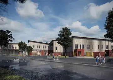 SRV launches construction of a multipurpose building in Inkeroinen, Kouvola – the modern wooden school will be completed in summer 2025
