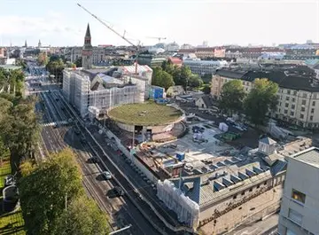 Kansallismuseon lisärakennuksen työmaalle toinen sija ja kunniamaininta Vuoden työmaa -kilpailussa