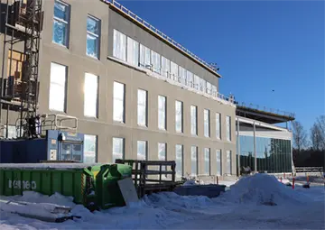 Kirkkonummella lukiot ja opistot saman katon alle vuonna 2027 - kampusrakennus Sivistyksen talo Lyyra harjakorkeudessa