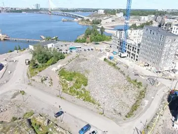 SRV kehittää uutta asuinkorttelia Kruunuvuorenrannan Haakoninlahteen
